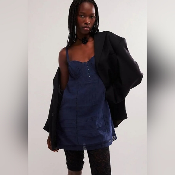 Free People Wide Awake Mini Slip - Picture 3 of 4